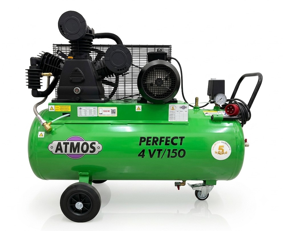 Pístový kompresor Atmos Perfect 4 VT/150 vysokotlaký 15 bar
