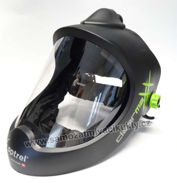 Brusný štít Optrel ClearMaxx + filtrace e3000X 18h