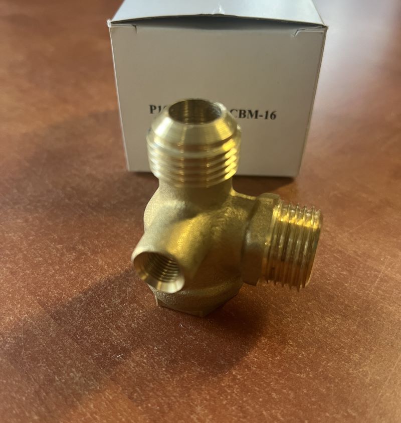 Zpětný ventil kompresoru 1/2" mx 1/2" SE