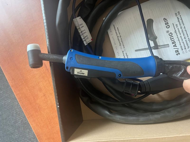 Svařovací hořák Binzel ABITIG 17 Hi F. 4m, 3-pol., ED/DD