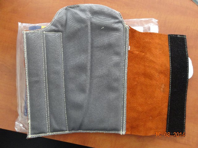 Tepelně odolná ochrana ruky Weldas Lava Brown 44-7028