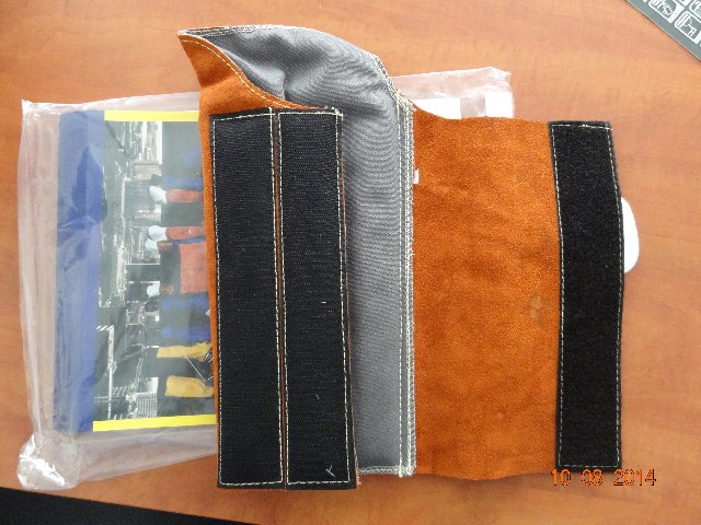 Tepelně odolná ochrana ruky Weldas Lava Brown 44-7028