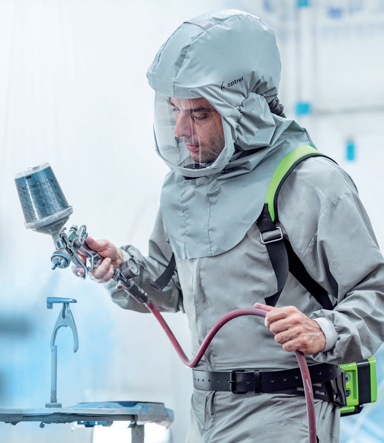 Ochranná kukla Optrel Softhood long černá