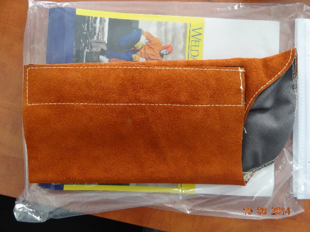 Tepelně odolná ochrana ruky Weldas Lava Brown 44-7028