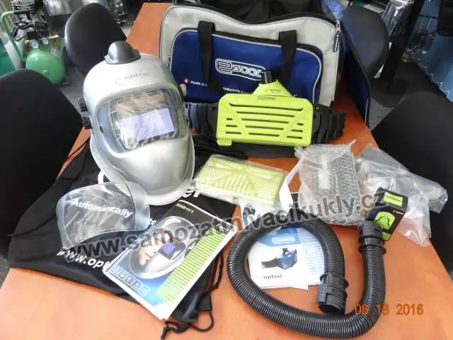 Svařovací kukla Optrel e684 + e3000X 18h