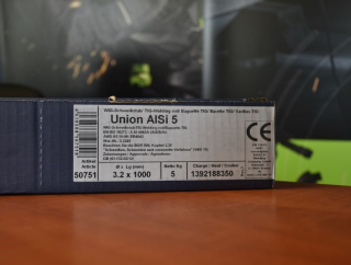 TIG Svařovací drát Böhler Union AlSi 5 3,2x1000mm