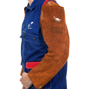 Svářecí rukávník Weldas Lawa Brown (pár) délka 58cm 44-7023